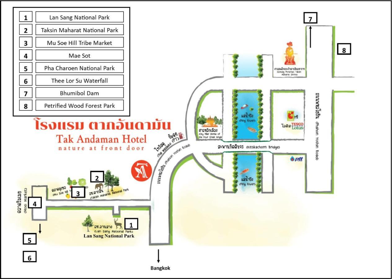 Tak Andaman Resort & Hotel Exterior foto